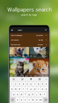 Cat Wallpapers & Cute Kittens android App screenshot 3